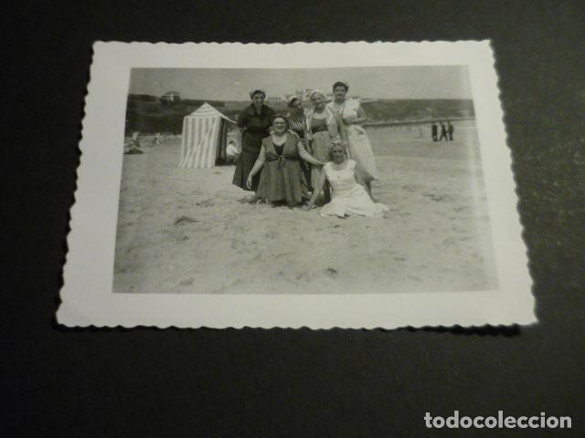 Alte Fotografie: SUANCES CANTABRIA ANTIGUA FOTOGRAFIA 7 X 10 CM