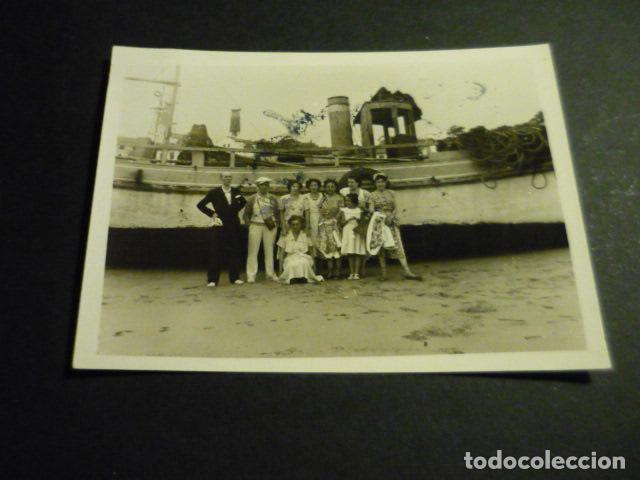 Fotografia antica: SUANCES CANTABRIA ANTIGUA FOTOGRAFIA 6,5 X 8,5 CM