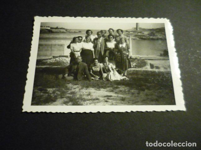 Fotografia antica: PORTO CRISTO MALLORCA ANTIGUA FOTOGRAFIA 6 X 9 CM