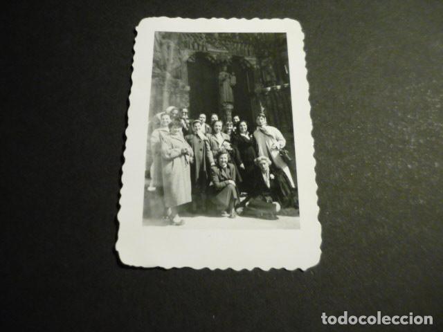 Fotograf&iacute;a antigua: TORO ZAMORA COLEGIATA ANTIGUA FOTOGRAFIA 4,5 X 7 CM