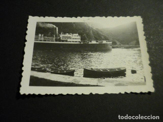 Antique Photography: PASAJES DE SAN JUAN GUIPUZCOA ANTIGUA FOTOGRAFIA 4,5 X 7 CM