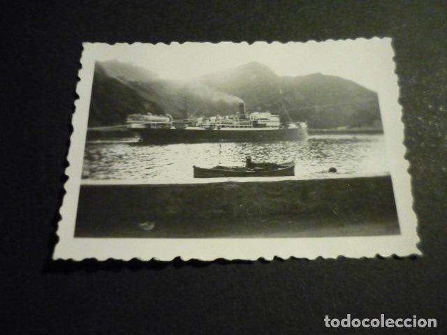 Alte Fotografie: PASAJES DE SAN JUAN GUIPUZCOA ANTIGUA FOTOGRAFIA 4,5 X 7 CM