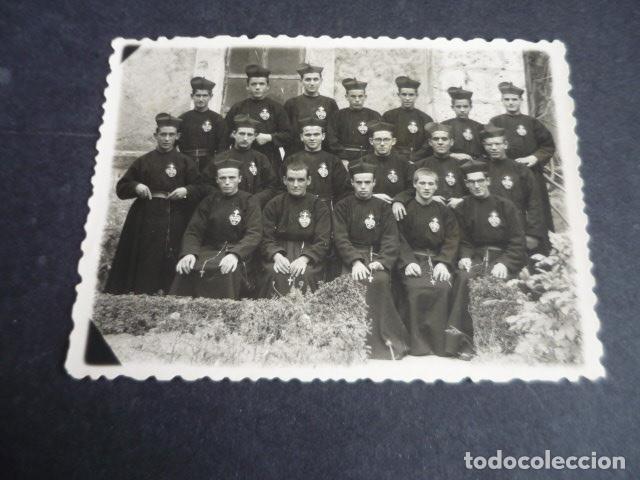Fotografia antica: ARANDA DE DUERO BURGOS GRUPO PADRES PASIONISTAS FOTOGRAFIA 6 X 9 CM