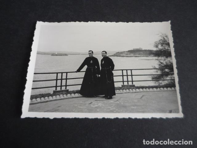 Fotograf&iacute;a antigua: SANTANDER PADRES PASIONISTAS ANTIGUA FOTOGRAFIA 10 X 7 CM