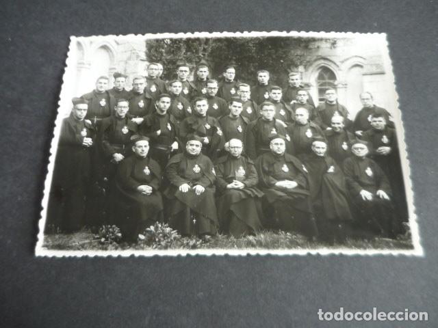 Fotografia antica: PE&Ntilde;AFIEL VALLADOLID GRUPO DE PADRES PASIONISTAS ANTIGUA FOTOGRAFIA 9 X 13 CM MIGUEL FOTOGRAFO