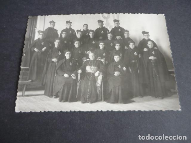 Fotografia antica: PE&Ntilde;AFIEL VALLADOLID GRUPO DE PADRES PASIONISTAS ANTIGUA FOTOGRAFIA 9 X 13 CM MIGUEL FOTOGRAFO