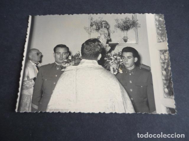 Alte Fotografie: GUADARRAMA MADRID SANATORIO ANTITUBERCULOSO PROCESION FOTOGRAFIA 8,5 X 11,5 CM A. BENITO FOTOGRAFO