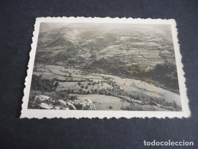 Fotografia antica: ARROYO QUIROS ASTURIAS VISTA GENERAL ANTIGUA FOTOGRAFIA 7,5 X 10 CM