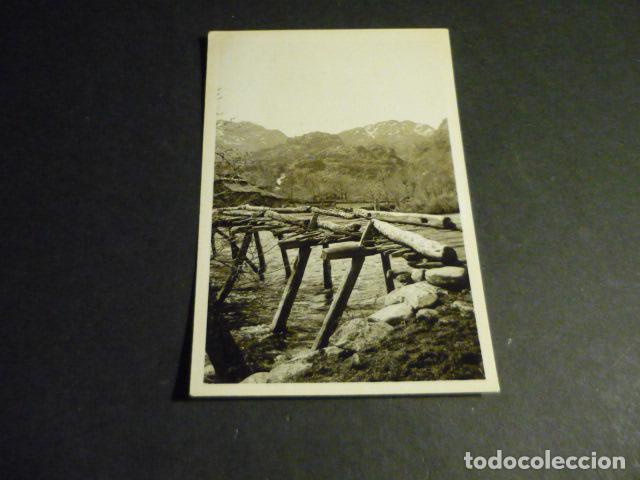 Fotografia antica: RIBADELAGO ZAMORA PUENTE ANTIGUA FOTOGRAFIA 1934 6 X 9 CM