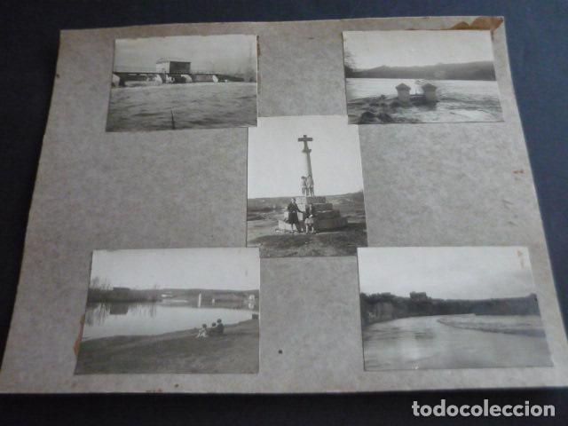 Alte Fotografie: ZAMORA 5 FOTOGRAFIAS SOBRE CART&Oacute;N DE 20 X 25,5 CM
