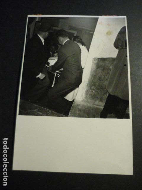 Fotograf&iacute;a antigua: MADRID TRASLADO RESTOS MORTALES ACTOR TYRONE POWER ANTIGUA FOTOGRAFIA 11,5 X 18 CM