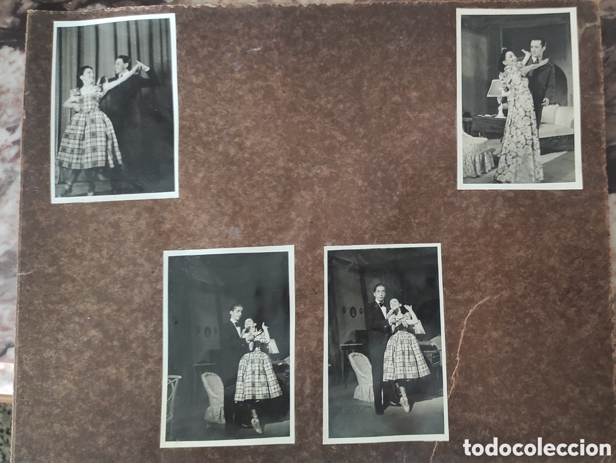 Fotograf&iacute;a antigua: Fotograf&iacute;as. Actriz de teatro.