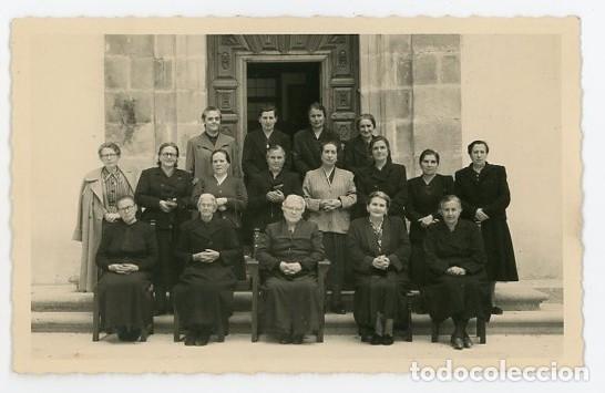 Fotograf&iacute;a antigua: COVADONGA. ASTURIAS. CONGREGACION FEMENINA. 1954