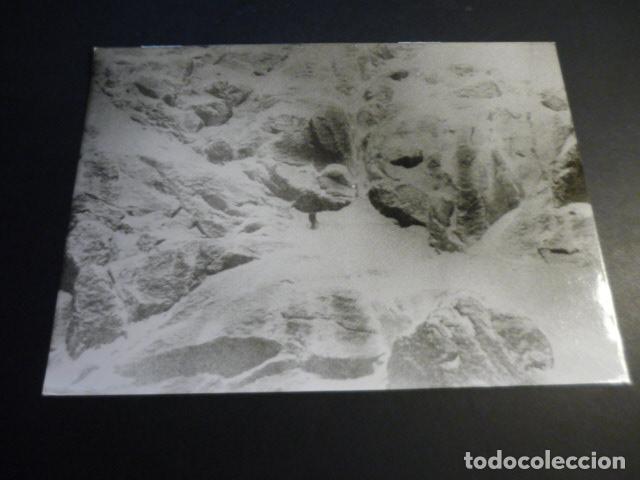 Antique Photography: SALVAMENTO DE ALPINISTAS EN EL MONTBLANC ANTIGUA FOTOGRAFIA 1965 18 X 24 CM