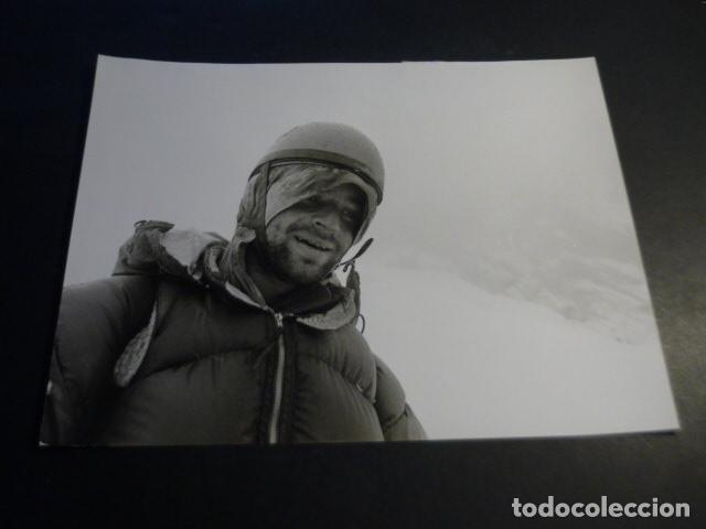 Antique Photography: SALVAMENTO DE ALPINISTAS EN EL MONTBLANC ANTIGUA FOTOGRAFIA 1965 18 X 24 CM