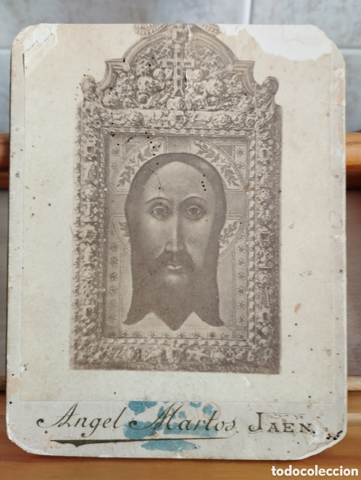 Fotograf&iacute;a antigua: ANTIGUA FOTOGRAF&Iacute;A SANTO ROSTRO -JAEN- FOTOGRAFO &Aacute;NGEL MARTOS