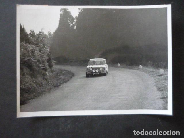 Fotograf&iacute;a antigua: VA RALLYE INTERNACIONAL BOSCH CARRERAS AUTOMOVILISMO ANTIGUA FOTOGRAFIA 13 X 18 CM