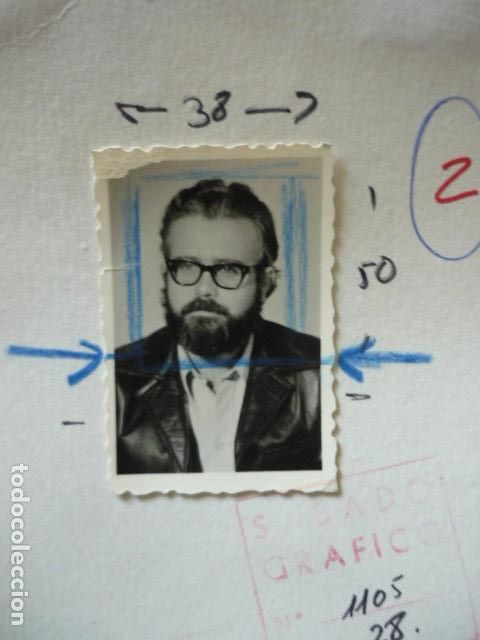 Fotograf&iacute;a antigua: JUAN MAESTRE ALFONSO PROFESOR UNIVERSIDAD COMPLUTENSE ANTIGUA FOTOGRAFIA 6 X 4 CM