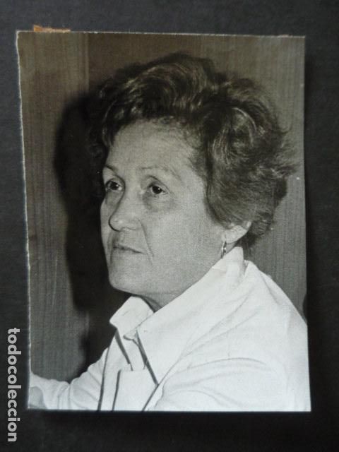 Fotograf&iacute;a antigua: CURANDERA LOLA ALVAREZ PETRER ALICANTE ANTIGUA FOTOGRAFIA 9 X 12 CM