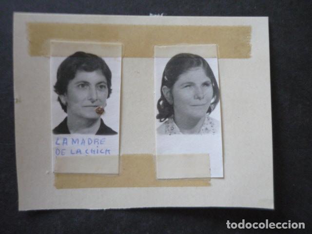 Fotograf&iacute;a antigua: PACIENTES CURANDERA LOLA ALVAREZ PETRER ALICANTE ANTIGUA FOTOGRAFIA 10 X 7 CM