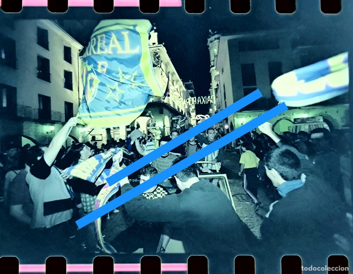 Fotografia antica: Negativo de fotograf&iacute;a. Celebraci&oacute;n ascenso primera divisi&oacute;n. Villarreal club de f&uacute;tbol. A&ntilde;o 1998
