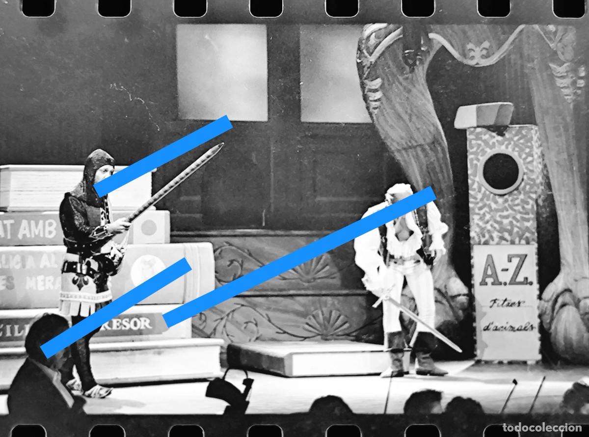 Fotograf&iacute;a antigua: Antiguo negativo de fotograf&iacute;a. &Oacute;pera - Teatro infantil. Espect&aacute;culo profesional. A&ntilde;os 80 90.