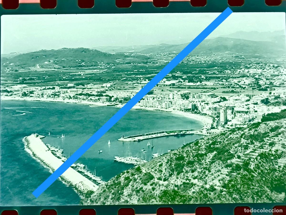 Fotograf&iacute;a antigua: Antiguo negativo de fotograf&iacute;a. J&aacute;vea Alicante. A&ntilde;os 90