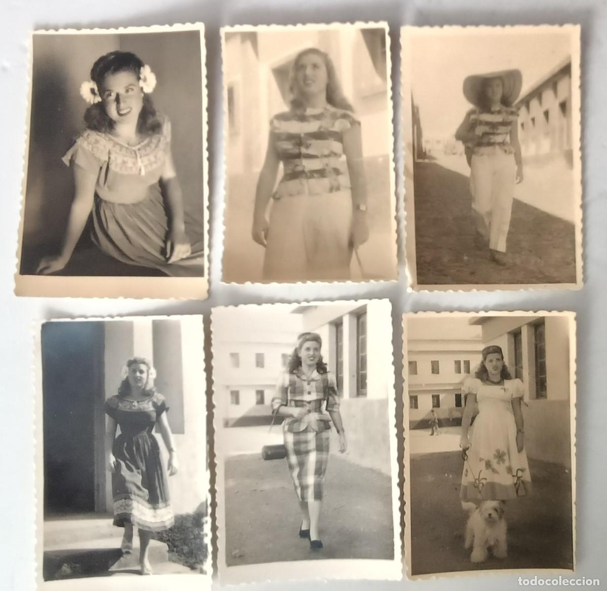 Fotograf&iacute;a antigua: CANARIAS PUERTO CABRAS LOTE 16 FOTOGRAFIAS VARIOS TAMA&Ntilde;OS