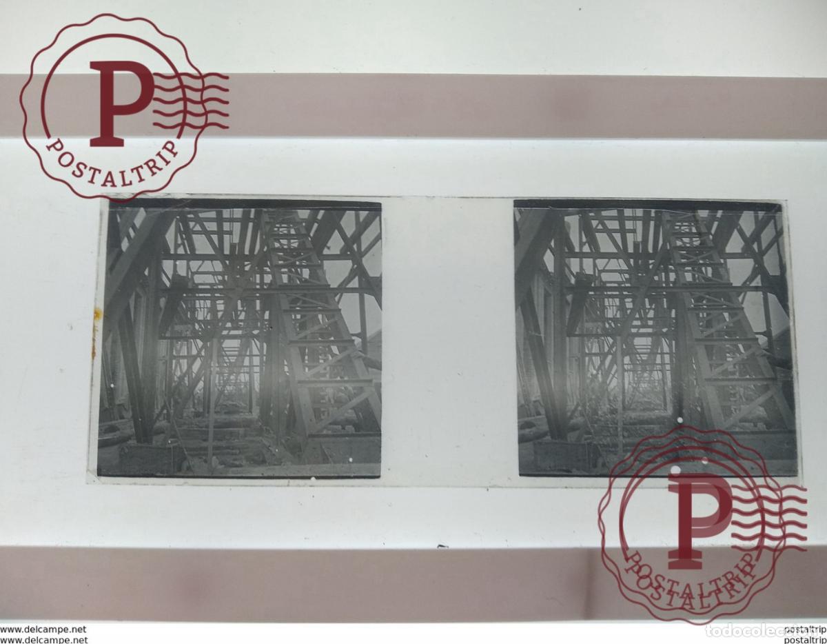 Antique Photography: St&eacute;r&eacute;o sur verre plaque de Verre Fran&ccedil;e