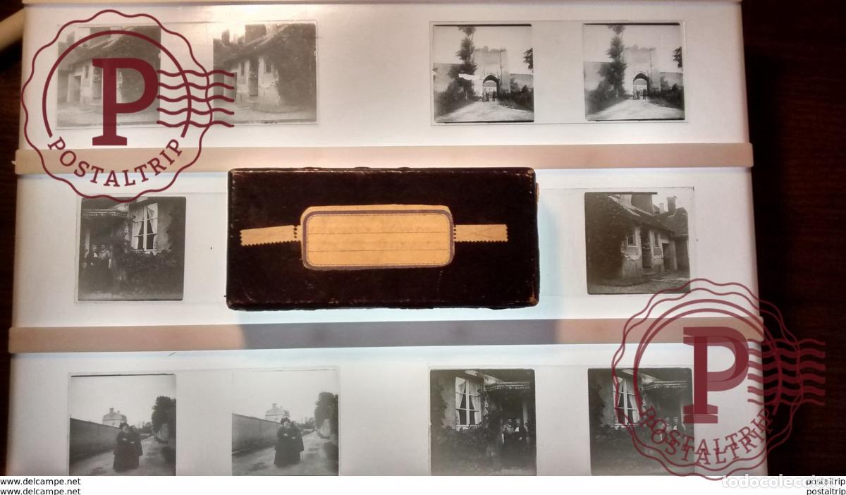 Fotograf&iacute;a antigua: LOT 10 PLACAS Plaque de verre st&eacute;r&eacute;oscopique Fonds Victor FORBIN 1864-1947 St&eacute;r&egrave;oscopiques ESTERE