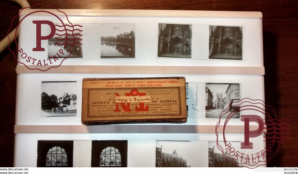 Fotograf&iacute;a antigua: LOT 12 Plaques de verre st&eacute;r&eacute;oscopique VOYAGE A BAGNOLLES Fonds Victor FORBIN 1864-1947 St&eacute;r&egrave;oscopiq