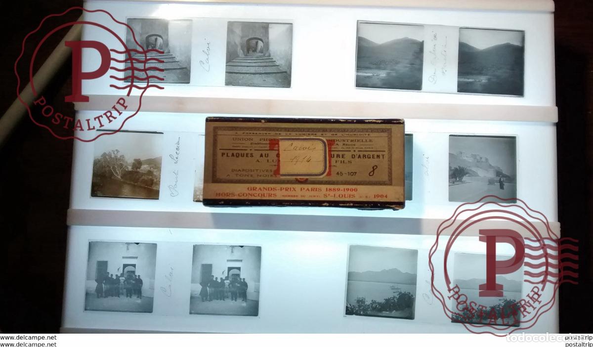 Fotograf&iacute;a antigua: LOT 10 Plaques de verre st&eacute;r&eacute;oscopique CALVI 1914 FRANCE Fonds Victor FORBIN 1864-1947