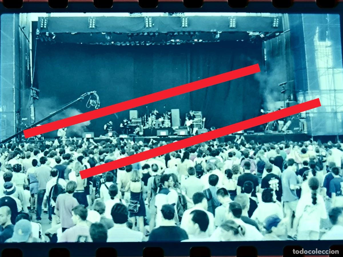 Fotograf&iacute;a antigua: Antiguo negativo de fotograf&iacute;a. Festival musica internacional Benicassim. Castell&oacute;n. FIB. A&ntilde;o 1999
