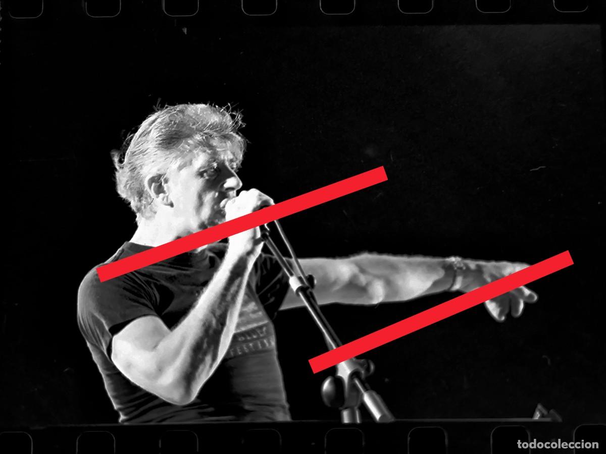 Fotograf&iacute;a antigua: Negativo de fotograf&iacute;a. Jhon Mayall. Cantante m&uacute;sico Blues Rock. 1991