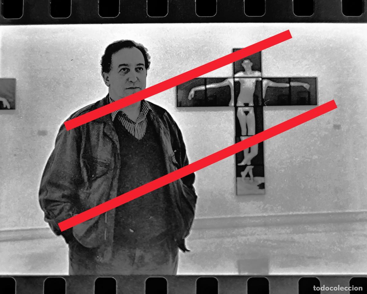 Fotograf&iacute;a antigua: Antiguo negativo de fotograf&iacute;a. Fot&oacute;grafo Humberto Rivas. A&ntilde;o 1996