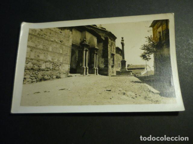 Fotograf&iacute;a antigua: MIRAFLORES DE LA SIERRA MADRID IGLESIA ANTIGUA FOTOGRAFIA 9 X 14,5 CM