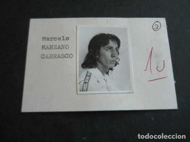 Fotografia antica: MADRID MARCELO MANZANO LADRON FOTOGRAFIA POLICIA ANTIGUA FOTOGRAFIA ORIGINAL 3,5 X 4,5 CM