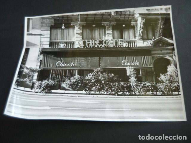 Fotograf&iacute;a antigua: MADRID GRAN VIA CHICOTE ANTIGUA FOTOGRAFIA ORIGINAL 18 X 24 CM