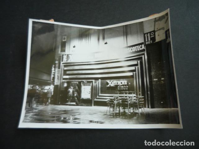 Fotograf&iacute;a antigua: MADRID CALLAO DISCOTECA XENON ANTIGUA FOTOGRAFIA ORIGINAL 18 X 13 CM
