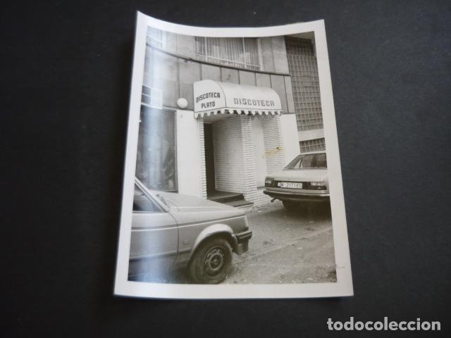 Fotograf&iacute;a antigua: MADRID DISCOTECA PLAT&Oacute; CALLE DOCTOR FLEMING ANTIGUA FOTOGRAFIA ORIGINAL 18 X 13 CM