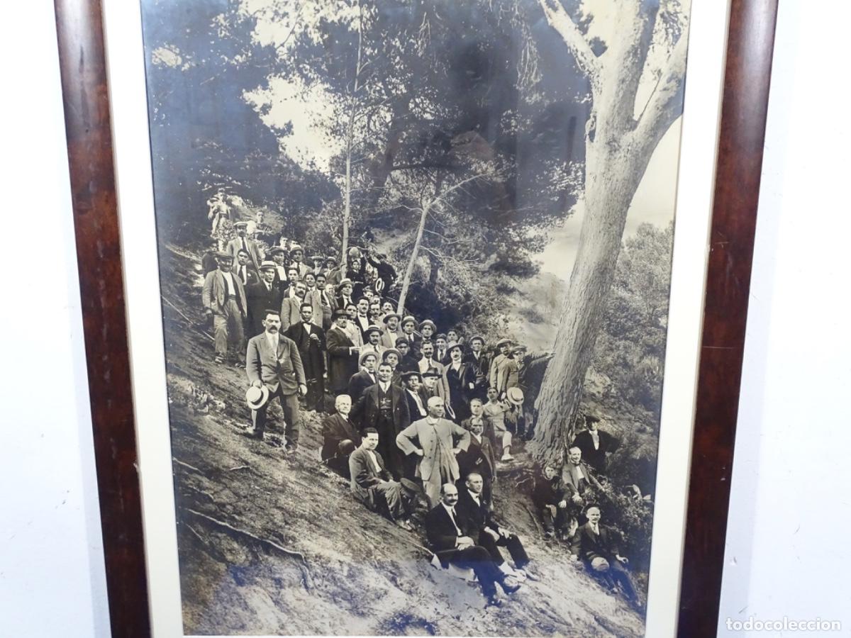 Fotograf&iacute;a antigua: GRAN FOTOGRAFIA 29 JUNY 1918 EXCURSI&Oacute; A LA ERMITA DE SANTA CRISTINA.