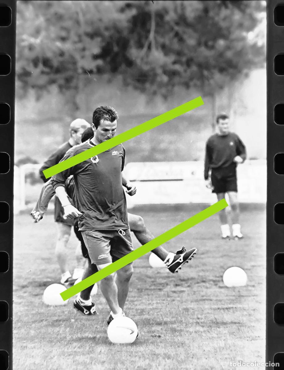 Fotograf&iacute;a antigua: Negativo de fotograf&iacute;a. Villarreal club de f&uacute;tbol. 1998 a&ntilde;o del ascenso.