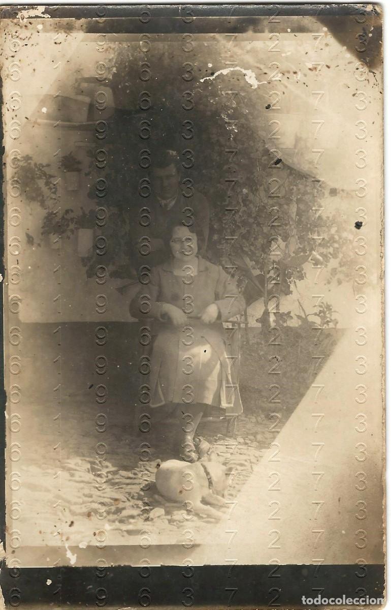 Fotograf&iacute;a antigua: ARROYOMOLINOS DE LEON FRANCISCO CARBAJO FOTOGRAFIA 13X9 M26
