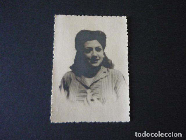 Fotograf&iacute;a antigua: RETRATO DE MUJER ANTIGUA FOTOGRAFIA 6,5 X 9 CM