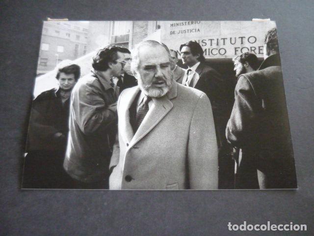 Antique Photography: MADRID ATENTADO TERRORISTA ETA CRISTOBAL COLON DE CARVAJAL FOTOGRAFIA 17,5 X 12,5 CM