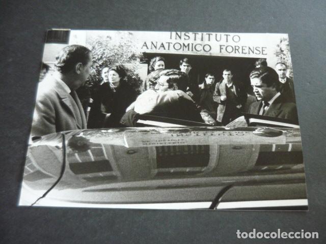 Antique Photography: MADRID ATENTADO TERRORISTA ETA CRISTOBAL COLON DE CARVAJAL FOTOGRAFIA 17,5 X 12,5 CM