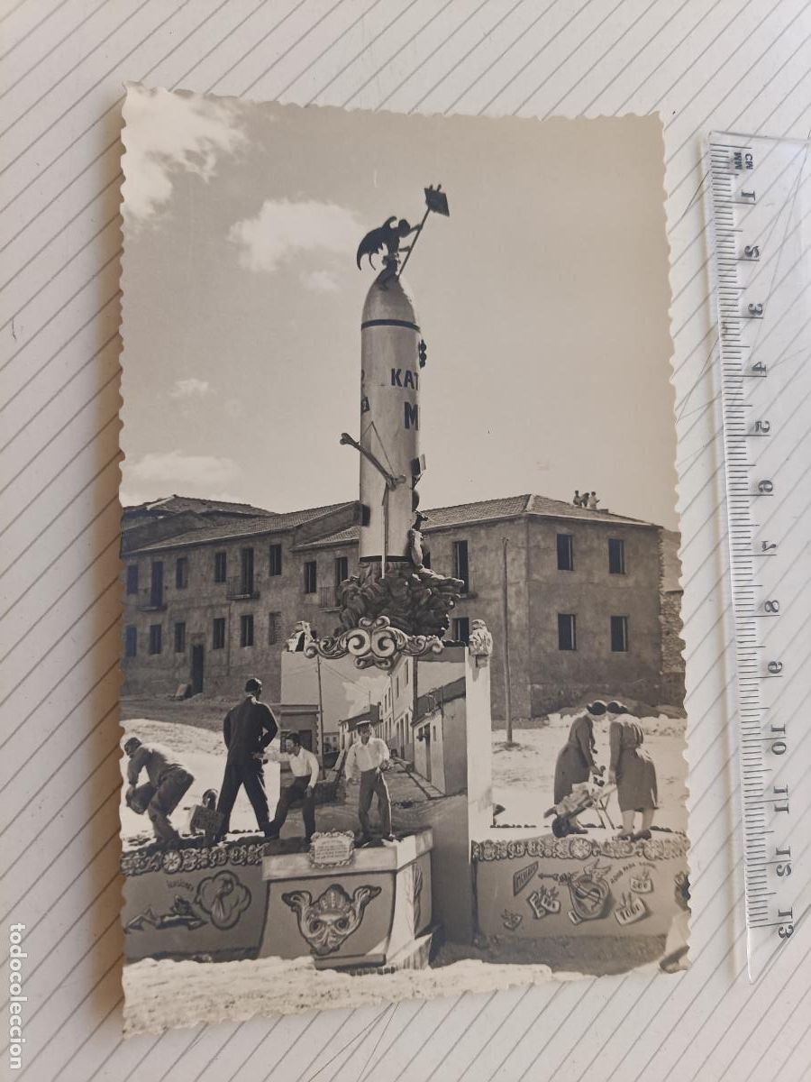 Photographie ancienne: Elda, Alicante. Fotos Penalva y Carlson. Falla 1958