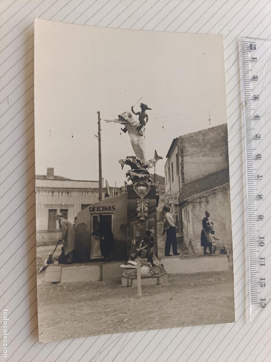 Alte Fotografie: Elda, Alicante. Falla. 1961 Carlson fot&oacute;grafo