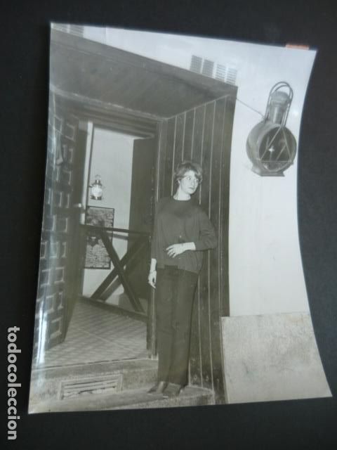 Antique Photography: MADRID CLUB 42 CALLE CLAUDIO COELLO ANTIGUA FOTOGRAFIA 18 X 24 CM