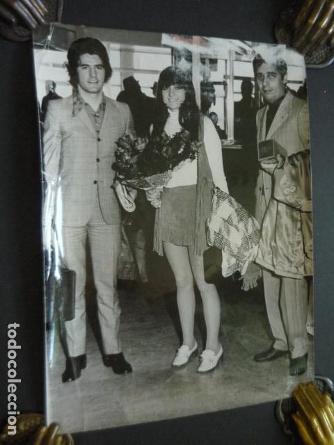 Fotograf&iacute;a antigua: FAUSTO LEALI Y MILENA CANTU ANTIGUA FOTOGRAFIA ORIGINAL 17 X 23 CM